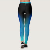 Leggings nuance bleue sale (Dos)