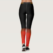 Leggings nuance orange (Dos)