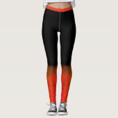 Leggings nuance orange (Devant)