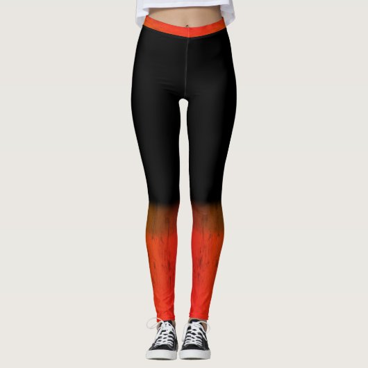Leggings nuance orange (Devant)