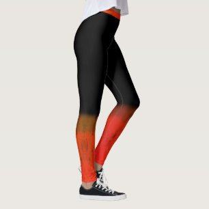 Leggings nuance orange