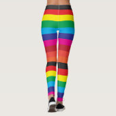 Leggings nuances de couleur arc-en-ciel (Dos)