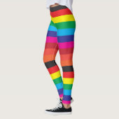 Leggings nuances de couleur arc-en-ciel (Gauche)