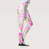Leggings Nuances de rose et de Brown dans la conception (Droite)