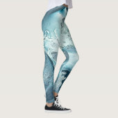 Leggings Nuances de teinte océanique (Droite)
