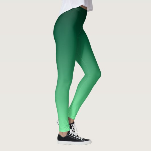 Leggings Nuances de vert émeraude (Droite)