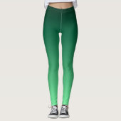 Leggings Nuances de vert émeraude (Devant)