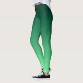 Leggings Nuances de vert émeraude (Gauche)