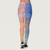 Leggings Nuances des guêtres d'arbre (Dos)
