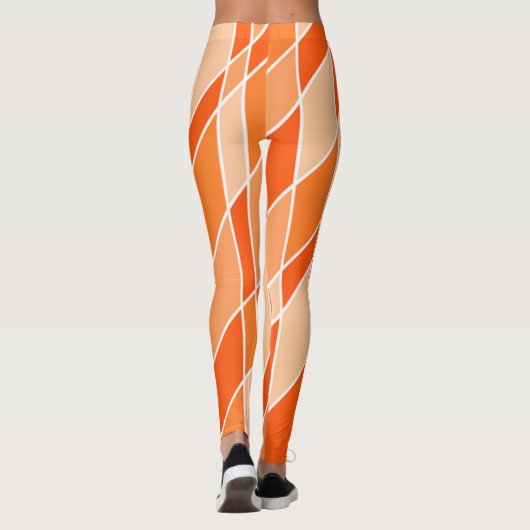 Leggings Nuances d'orange (Dos)