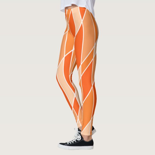Leggings Nuances d'orange (Gauche)