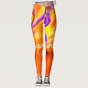 Leggings Nudibranche dorid coloré.