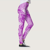 Leggings Nudibranche Mandala (Droite)