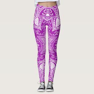 Leggings Nudibranche Mandala