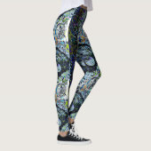 Leggings Nuit de hibou de Pleine lune modelée (Droite)