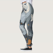 Leggings Nuit de la mort d'Halloween (Gauche)