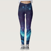 Leggings Nuit de Starry Hills (Devant)