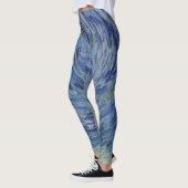 Leggings "Nuit étoilée" par Van Gogh (Gauche)
