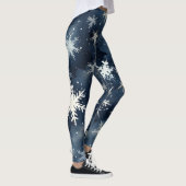 Leggings Nuit hivernale neige (Droite)