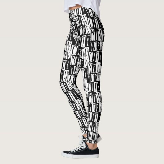 Leggings Nuits de partie de New York City (Gauche)