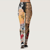 Leggings Nuits dorées – Goa (Dos)