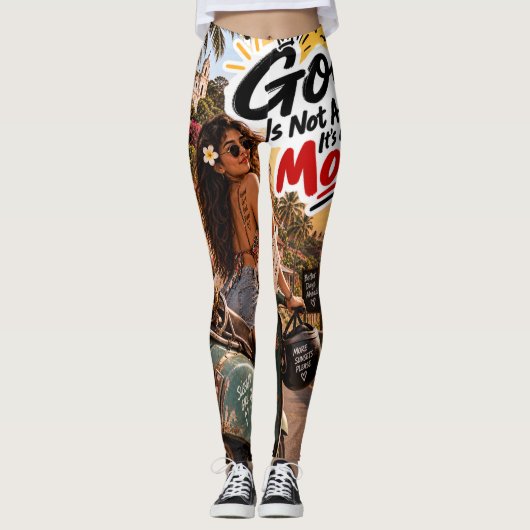 Leggings Nuits dorées – Goa (Devant)