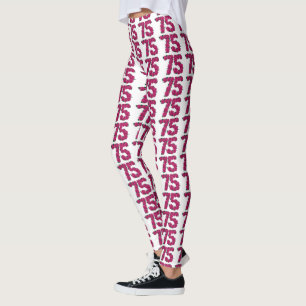 Leggings Numéro 75 roses roses mignons du