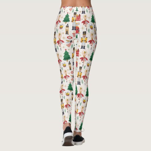 Leggings Nutcracker Ballet Motif de vacances (Dos)