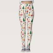 Leggings Nutcracker Ballet Motif de vacances (Devant)