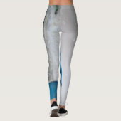 Leggings Nuthatch à poitrine blanche en neige - Photo origi (Dos)