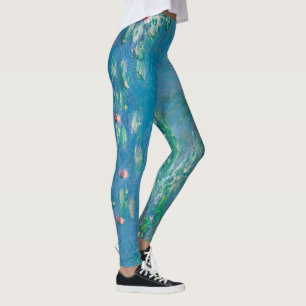 Leggings Nymphéas par Claude Monet Peinture d'art fin