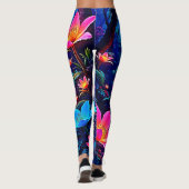 Leggings Oasis de la jungle éthérée (Dos)