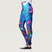Leggings Oasis de la jungle éthérée (Gauche)