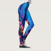 Leggings Oasis de la jungle éthérée (Droite)