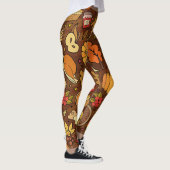 Leggings Objets d'action de grâce : dessin animé motif colo (Droite)