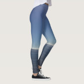 Leggings Océan bleu calme (Droite)