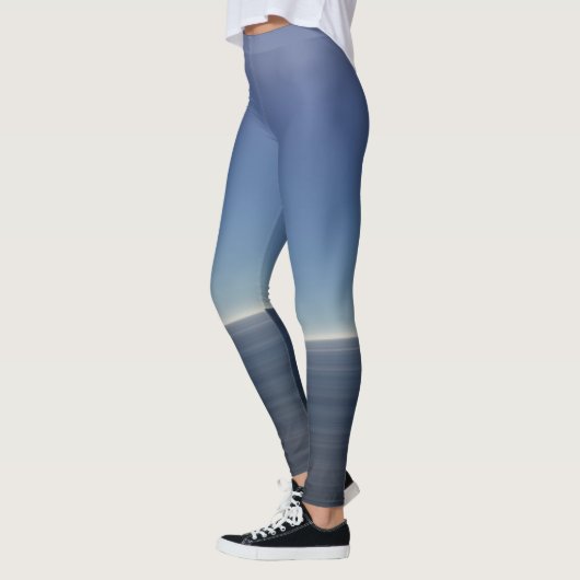 Leggings Océan bleu calme (Gauche)