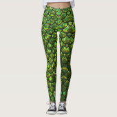 Leggings Océan scintille (Devant)