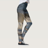 Leggings Ocean Waves Yoga Running Exercice (Droite)