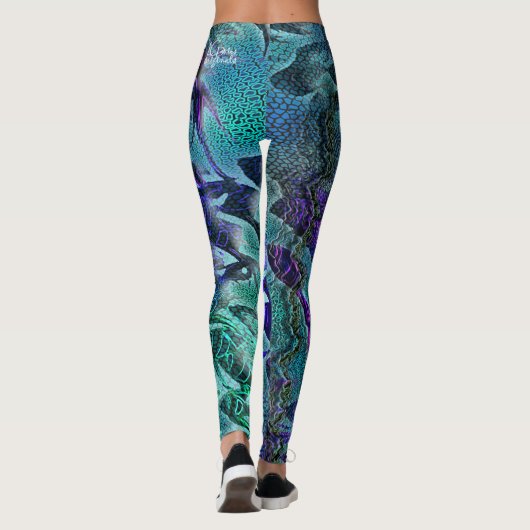 Leggings océaniques (Dos)