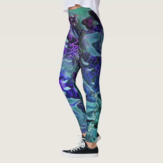 Leggings océaniques (Gauche)