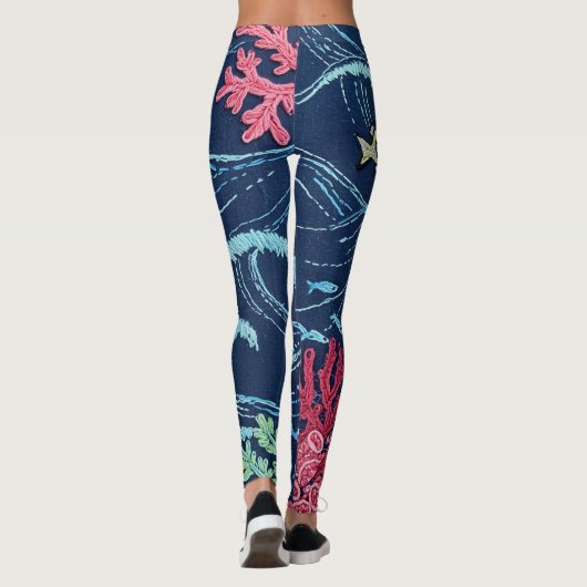 Leggings oceano II (Dos)