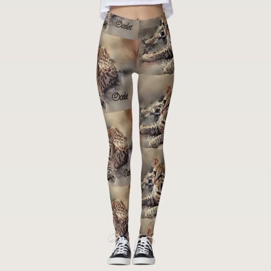 Leggings Ocelot Lover (Devant)