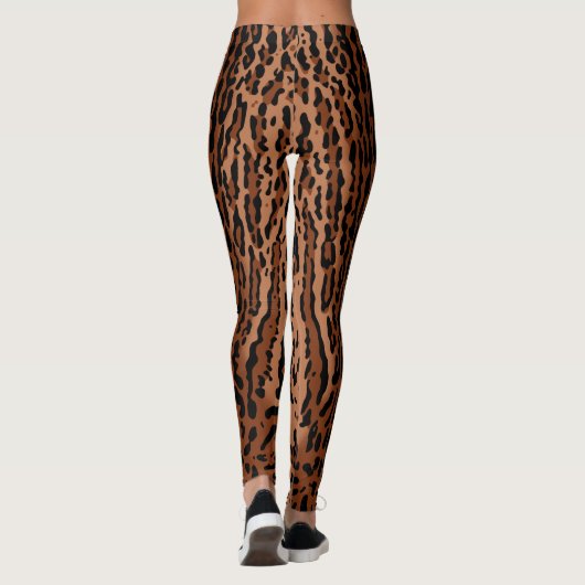 Leggings Ocelot marques pression (Dos)