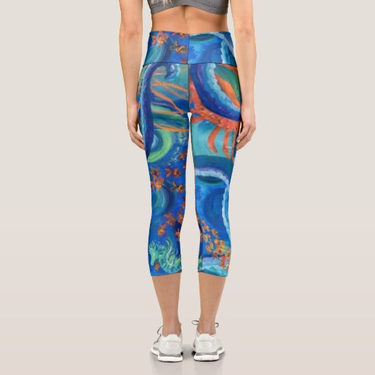 Leggings octopacifica Yoga Capri (Verso)