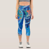 Leggings octopacifica Yoga Capri (Recto)