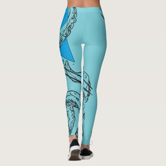 Leggings Octopus Kraken Leggins (Dos)