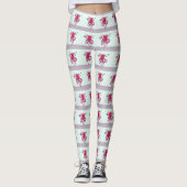 Leggings Octopus riding road bike (Devant)