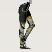 Leggings Octopus vert noir (Droite)