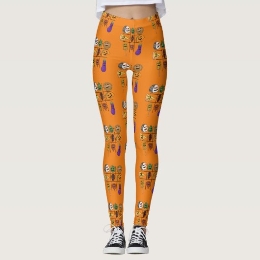 Leggings Oddball Jack olantern Medley Thunder_Cove (Devant)
